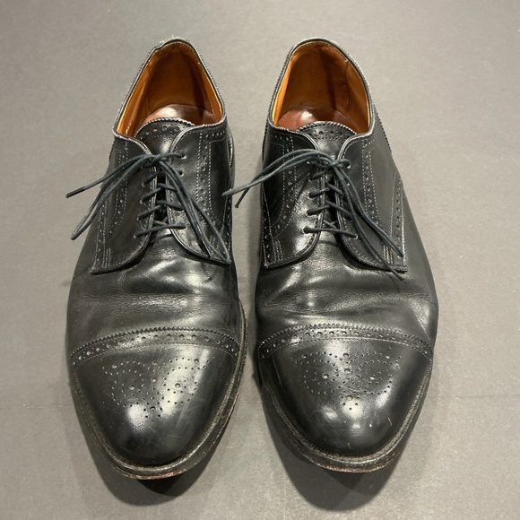 Johnston & Murphy Mens 13M Tyndall Brown Leather Cap Toe Oxford‎ 020-7414 Dress Johnston &‎ Murphy Mens 13M Tyndall Brown Leather Cap Toe  main image 3